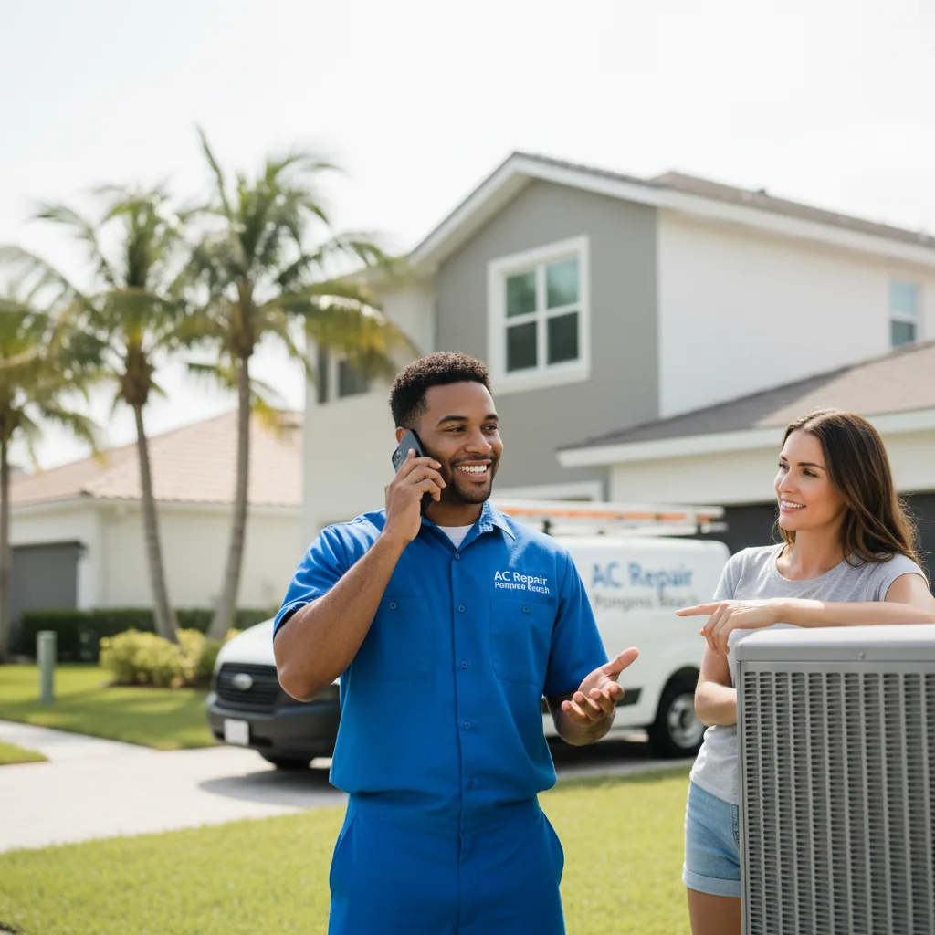 AC Repair Pompano Beach customer support in Ramsey